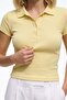Yellow Polo Neck T-Shirt - 3