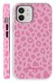 iPhone 12 Pro Pink Leopard Double Layer Essential Tough Phone Case