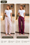 2-Piece Women's 100% Cotton Combed Single Jersey Double Set Pajama Bottoms