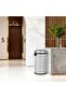 65L/17Gal Open Top Trash Can Commercial Grade Heavy Duty Garbage Bin - 8