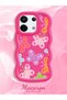 Poco X6 5g Compatible Case Camera Protector Red Silicone Couple Phone Case Butterfly Pattern - 2
