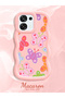 Oppo F31 5g Compatible Case Camera Protector Pink Silicone Couple Phone Case Butterfly Pattern - 2