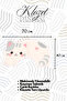 Sweet Toilet Seat Mat Digital Printed Washable Non-Slip Based Bathroom Mat - 3