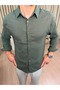 Men's Cotton Shirt Self-Lycra Fabric 100% Cotton Code: Jsm26G-001 - 2