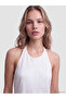 Trendlucky Halter Neck A-Line Jean Dress with a Difference - 3