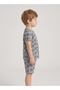 Boys Grey Football Print Shorts Set - 3