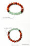 Jasper & Aventurine Men's Bracelet |   Smart Decisions & Abundance |   Natural Stone - 2