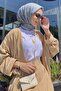 وشاح ناعم باكمان أزرق سماوي - 4