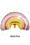 Bohemian Rainbow and Butterfly Concept Balloon Set 4 Years Old 12 Pieces - 7