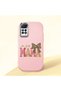 Redmi Note 12 Pro 4g Compatible Shock-Absorbing Camera Protected Pink Silicone Case