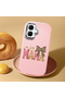 Pink Silicone Case with Shock-Absorbing Camera Protections Compatible with Tecno Spark Go 2 (Km4) - 2