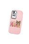 Redmi 10 4g Compatible Shock-Absorbing Camera Protected Pink Silicone Case - 3