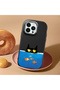 Black Silicone Case Compatible with iPhone 14 Pro with Shock-Absorbing Camera Protections - 2