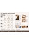 LÜKS DUVAR SAATİ & 3 LÜ SET TABLO - 3