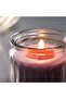HÖKGÖK 4-Piece Scented Glass Candle Set – Red Berry, Light Pink, 12-Hour Burn - 5