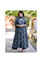 Blue Viscose Cotton Salwar Kameez & Dupatta - ALV2008 | Blue-Size-M-38Inches