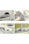 Matte Gray Color 30 cm Kitchen Bathroom Sink Edge Silicone Mat Silicone Faucet Water Splash Preventer 1 Piece - 7