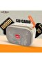 Rechargeable Wireless 2-Side Bass Loud Speaker – Portable 5W Bluetooth Speaker with USB/TF Card Support, Beige - 3