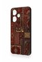 Infinix Hot 30I Compatible Vintage Carpet Pattern Silicone Case - 4