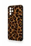 Omix X700 Compatible Dark Leopard Leather Patterned Silicone Case - 4