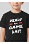 Black Ready For Game Day Kids T-Shirt - 5