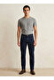 بنطال جينز بقصّة Slim Fit ومتوسط الارتفاع - 3