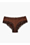 Set of 2 - Intimates Bikini Briefs with Lace Detail - 2