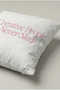 Pink Creative People Never Sleep Written Cushion Cover 275 – Creative Pink Design 45X45 cm - 3