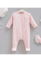 İncibaby Caramell 100% Cotton Love Bunny Premium Quality 10 Piece Baby Girl Hospital Discharge Set - 2