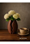 Coffee Bean Design Decorative Vase – Brown 15 cm 3D Printing - 2
