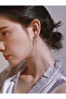 Stoned Letter D Dangle Earrings - 4