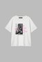 Shh Know Nothing Printed Relaxed Fit White Women's Tshirt