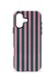 iPhone 16 Plus Vorian Double Layer Case Pink Navy Cabana - 4