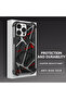 iPhone 14 Pro Max Compatible Transparent Back Four Corners Reinforced Impact Protection Silicone Case - 3