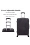 4-Piece ABS Hard Shell Luggage Set, 20/24/28/32-Inch, TSA-Approved Lock, 360° Spinner Wheels, 3-Level Adjustable Handle, Unisex Suitcases for Business Travel, Students and Family Trips - 4