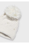 Girl's Pearl Decorated Pompom Hat 10308 - 2