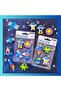Outer Space Astronaut Solar Pattern Erasers Set
