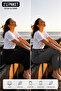2Pcs Women's Aura Series Tracksuit Bottom Double Pack Comfortable Fit Pocketed Sports Bottom Two Yarns Polyviscon - 6