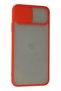 Concepta Newface iPhone 11 Pro Case Palm Frosted Camera Sliding Silicone (25647) - Red - 3