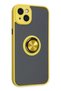Aconcept iPhone 14 Case Montreal Ringed Silicone Cover (210828) - Yellow - 2