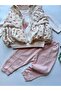 Baby Girl Vest Patterned Set - Organic Cotton - 6