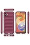 Aconcept Galaxy A04E Case Optimum Silicone (20424) - Burgundy - 3