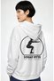 Squat Ryte Fitness Gym Bodybuilding Athlete Back Printed Unisex Oversize Combed Cotton Hoodie - 3