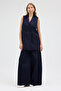 Modern Fit Linen Striped Casual Vest with Double Breasted Closure # Yl26011 - 8