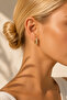 7 Round Zircon Stones Elegant Design Earrings - 5