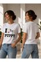Women's Basic Puppy Digital Printed T-Shirt - 3