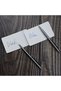 black Pocket Stainless Steel Ballpoint Pen 0.7mm Black Blue Ink Refill Portable Mini Metal Ballpen S - 3