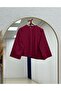 Dilsu Wide Sleeve Asymmetrical Blouse-Ss13188 Claret Red - 2