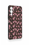 Tecno Pova Neo 4 Compatible Mini Pink Flower Patterned Silicone Case - 3