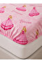 Rainbow Cloud and Heart Patterned Single Fitted Sheet Set 100X200 cm – 1 Pillowcase - 3